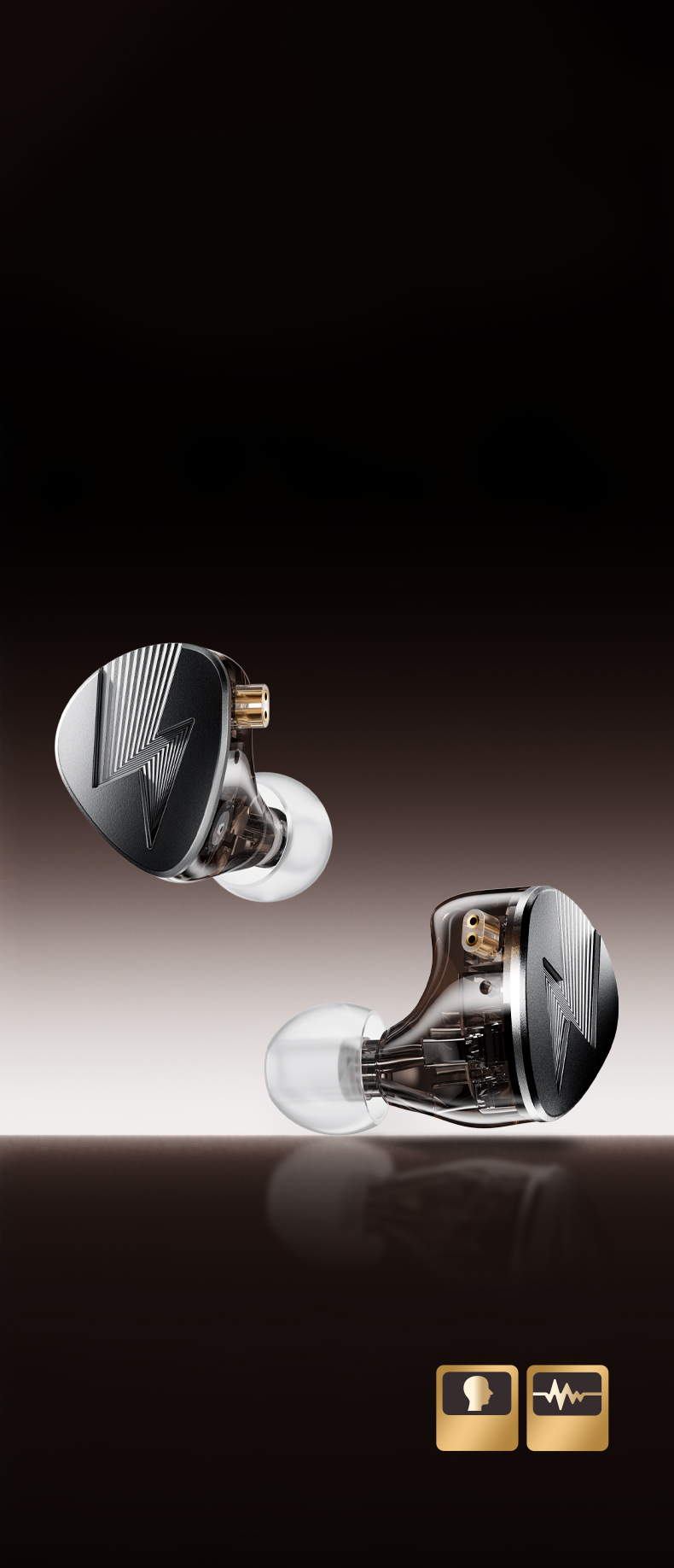 CC10 earphones product render