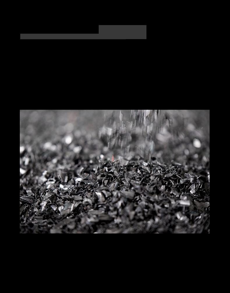Injection plastic material