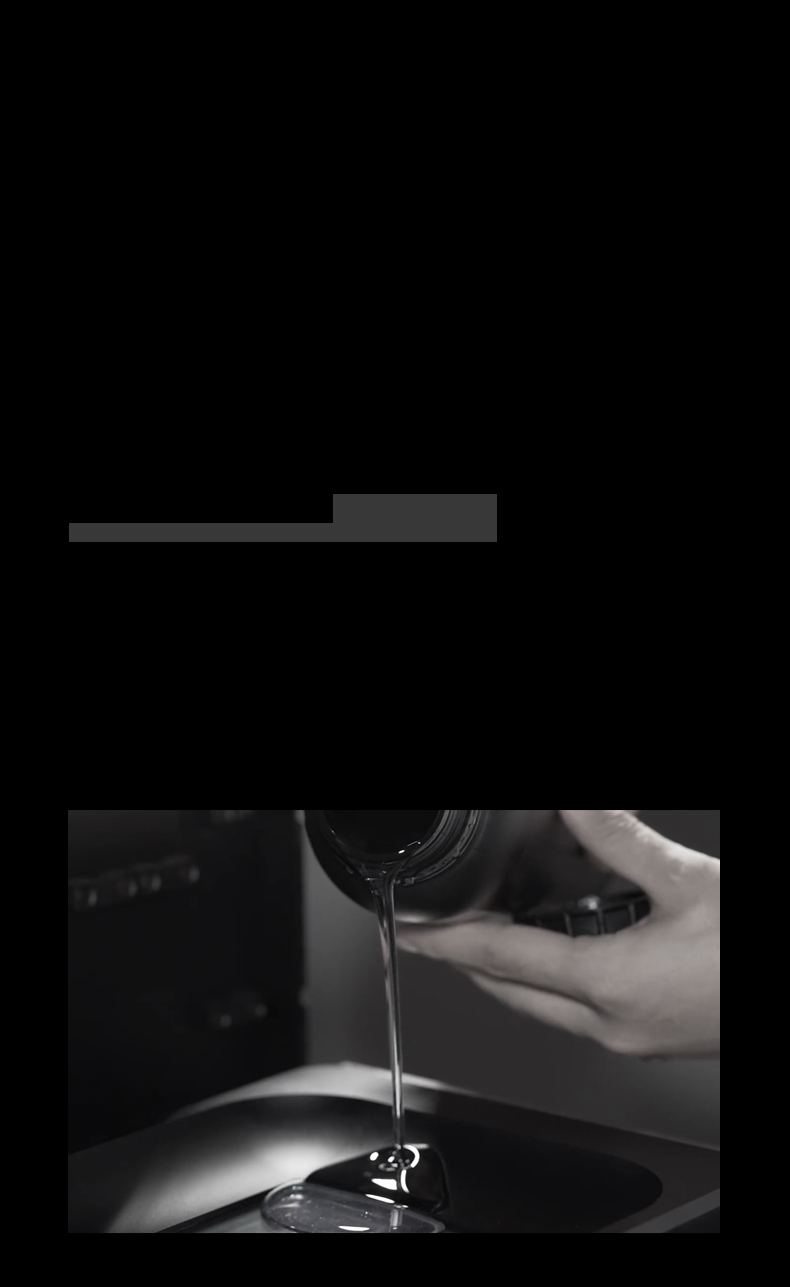 Resin pouring process