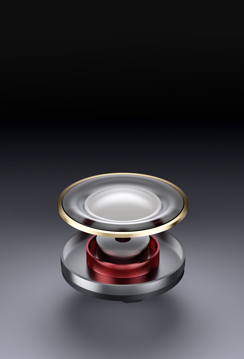 J03 glass dome composite diaphragm