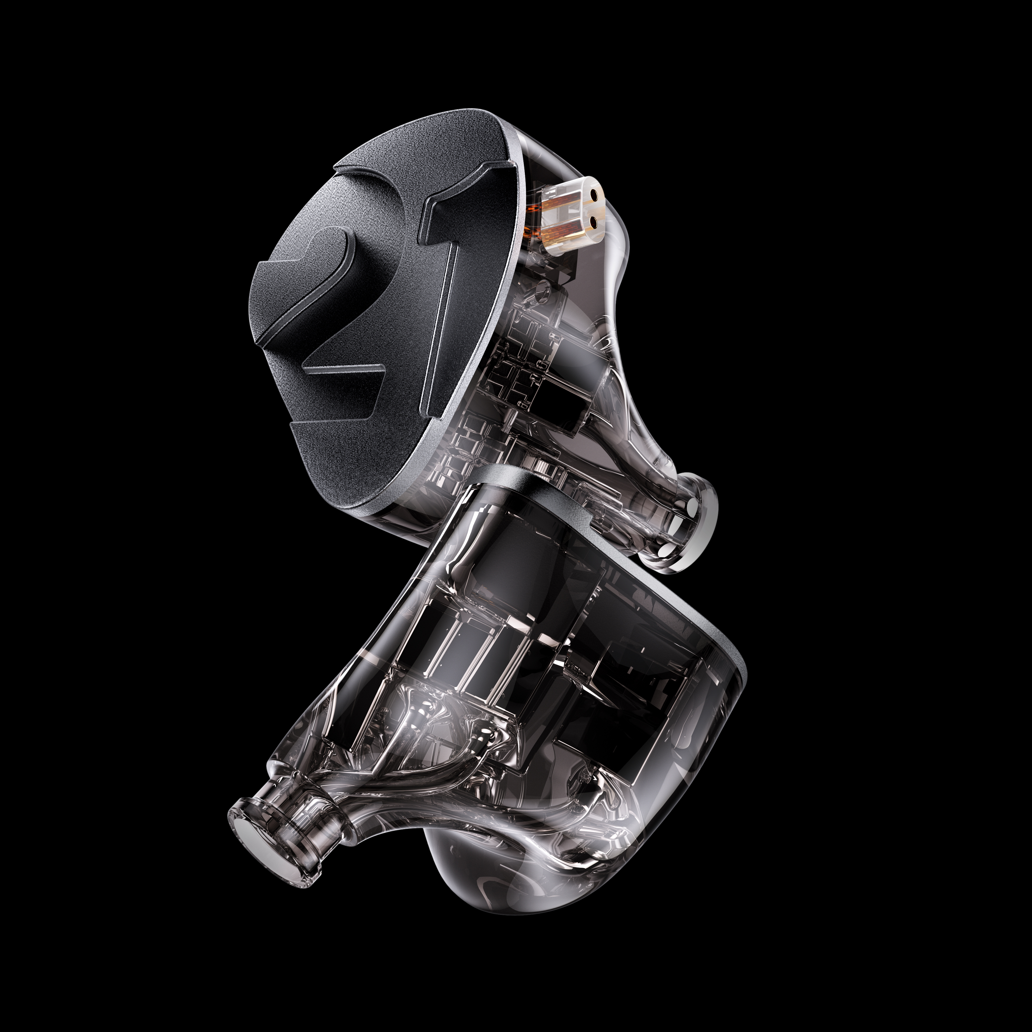 CLECLO Premier 21 in-ear monitor close-up